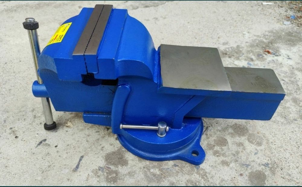 Тиски 100 125 150мм лещата слюсарні тиски поворотные СКЛАД