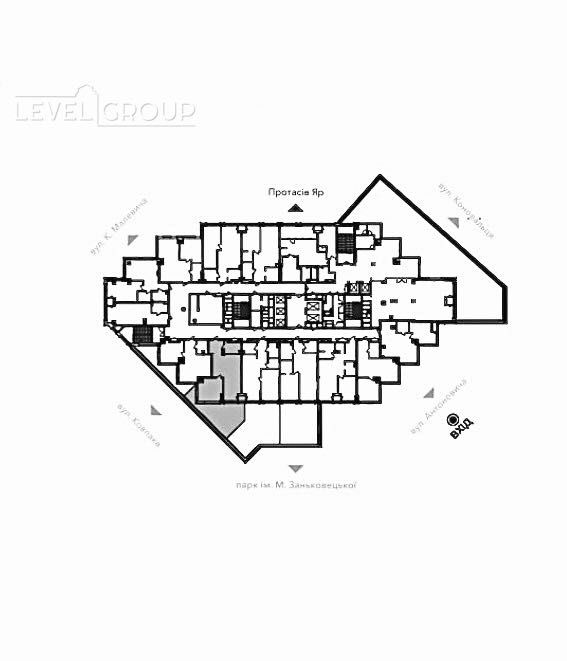 1-кімнатна квартира з терасою в ЖК 'А136 Highlight Tower'