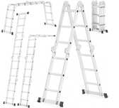 Drabina aluminiowa składana przegubowa 4x3 7 KOMBINACJI OKAZJA