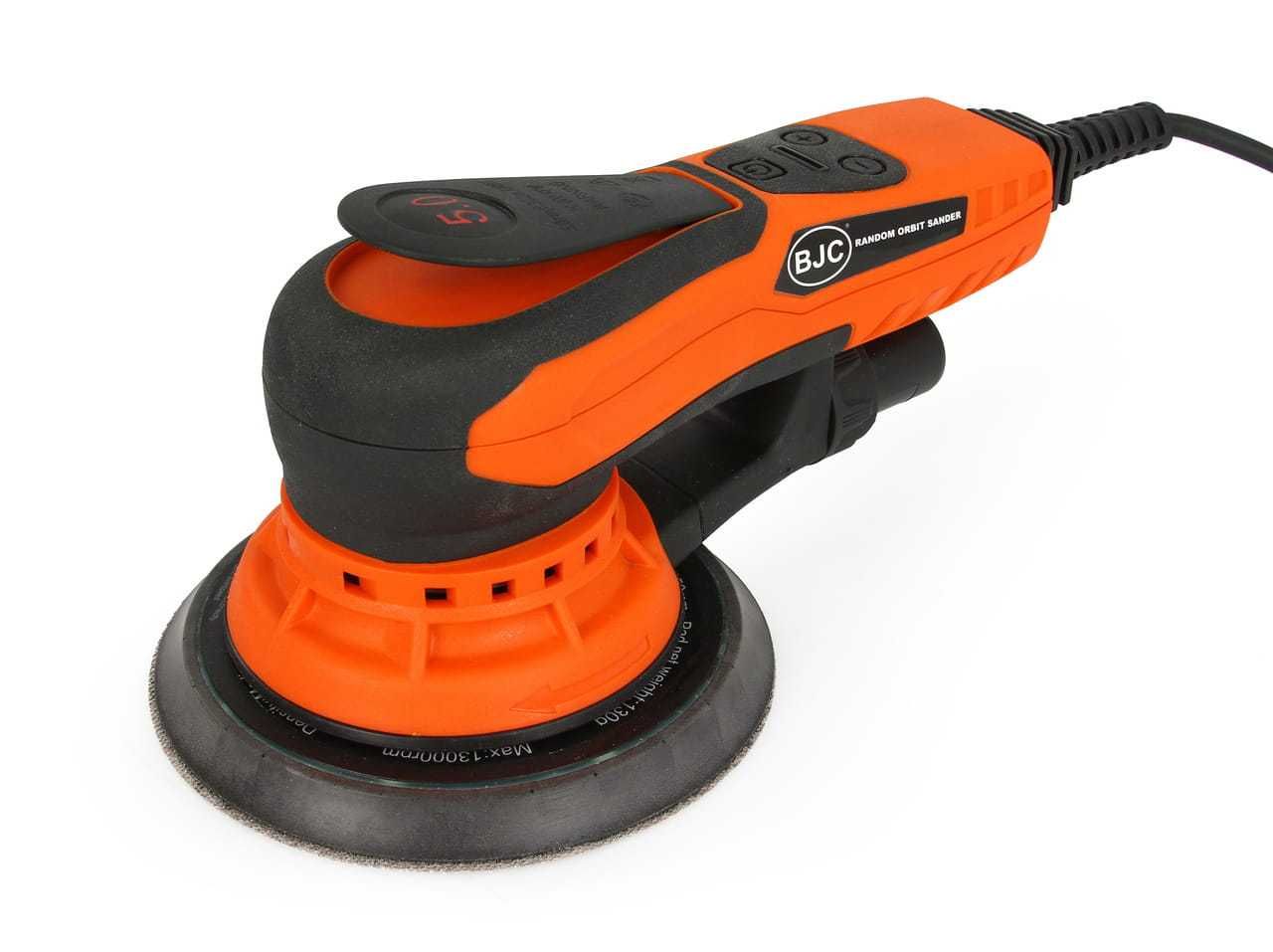 BJC Bezszczotkowa Szlifierka Mimośrodowa 5mm 350w 150mm M90210
