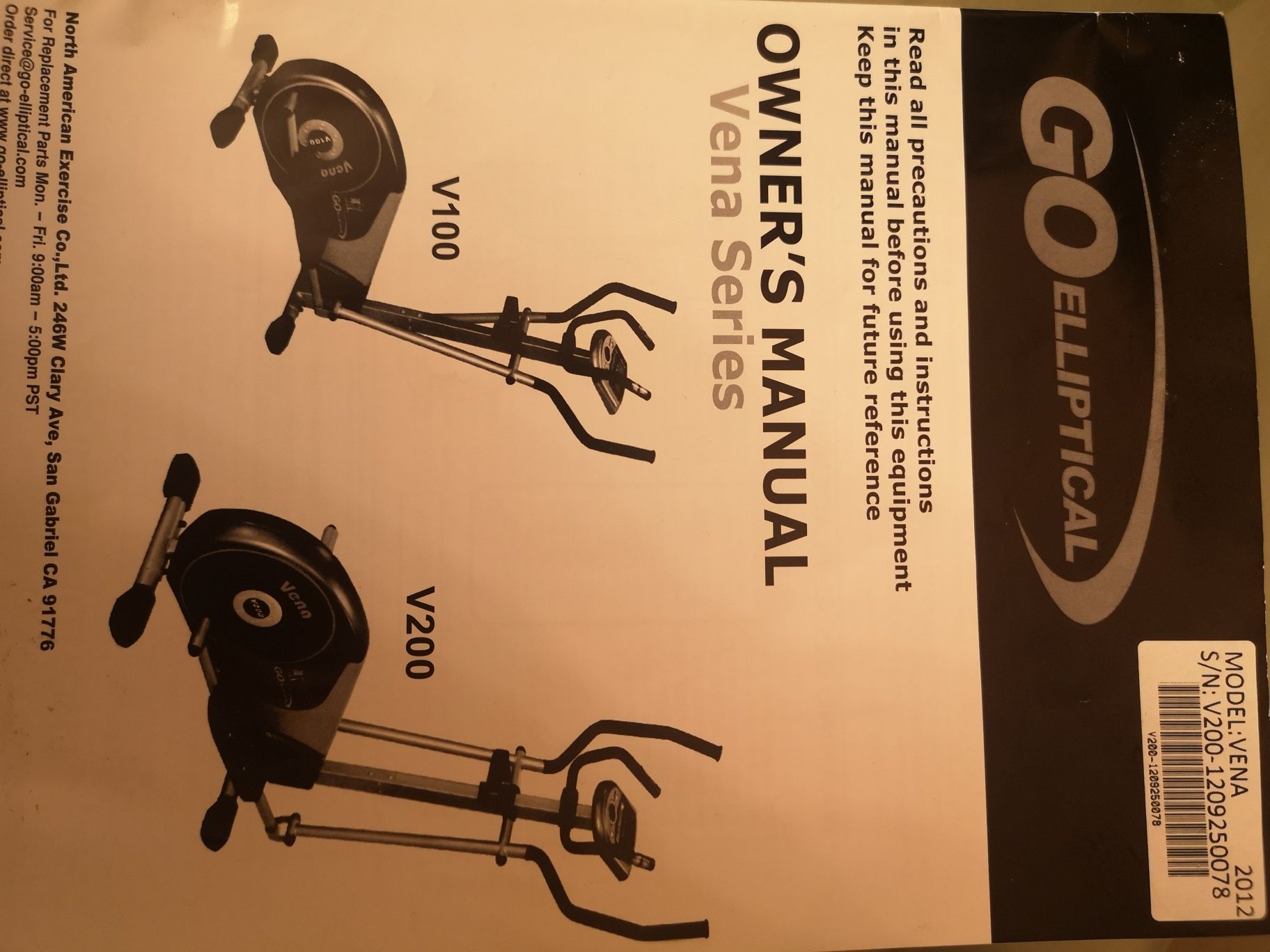 Orbitreck Vena 200 Elliptical Original