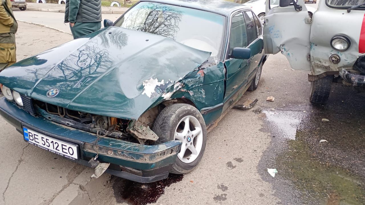 BMW e34 после ДТП