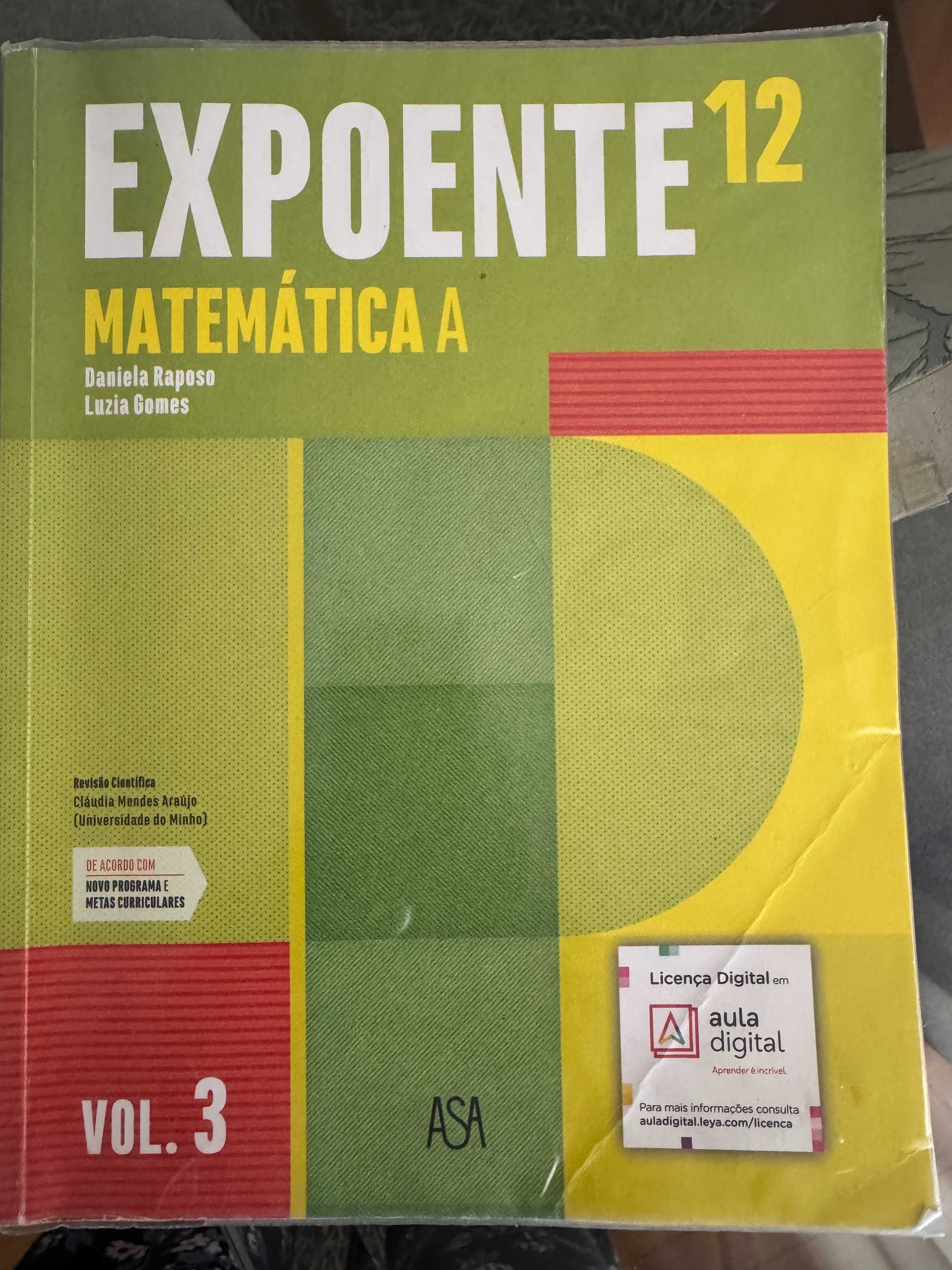 Exponte 12 Matemática A