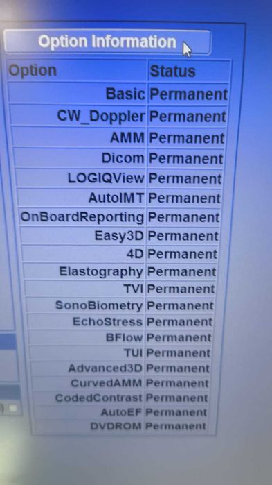 Usg GE Logiq F6 ultrasonograf