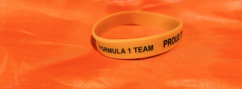 Opaska McLarenF1 Team Proud To Be Papaya - wristband