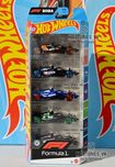 HOT WHEELS FORMULA 1 F1 5 pack набір 5 шт. поштучно машинка формула 1
