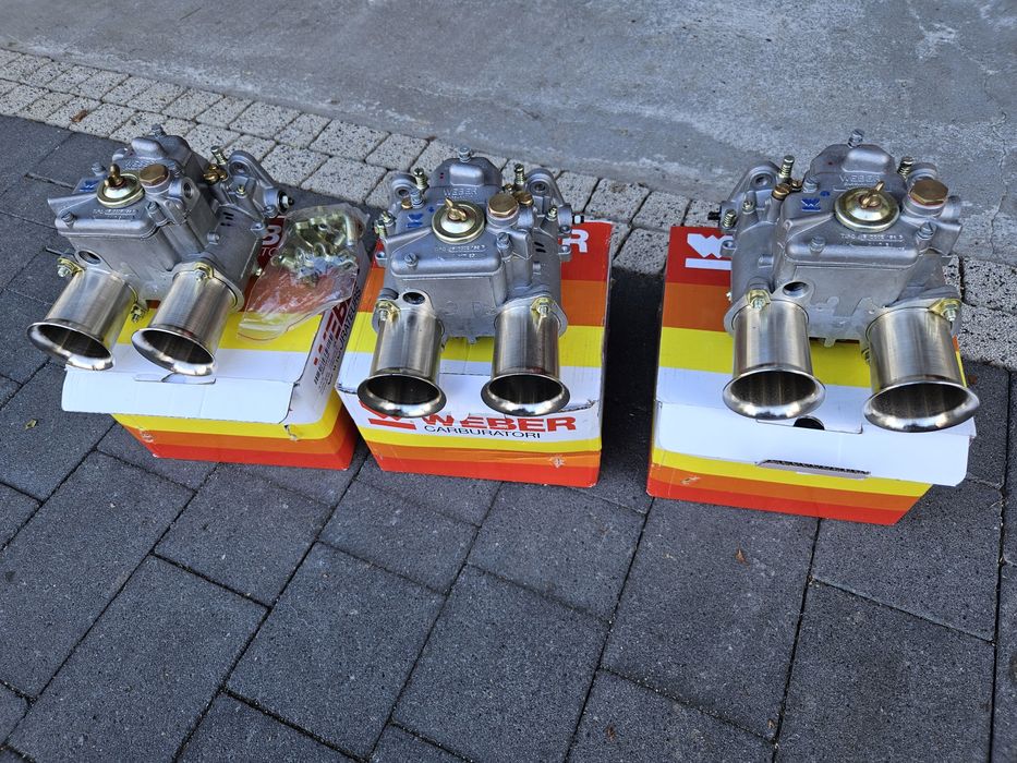 Gaźniki Weber DCOE 45 potrójne. Nowe. Datsun 240z 260z 280z