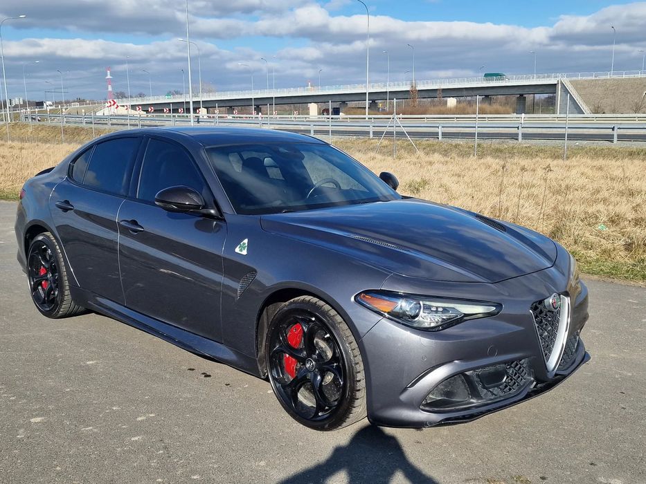 Alfa Romeo Giulia Giulia 2.9 510km Ceramika Aktywny wydech Carbony Sparco SPORT FULLLL O