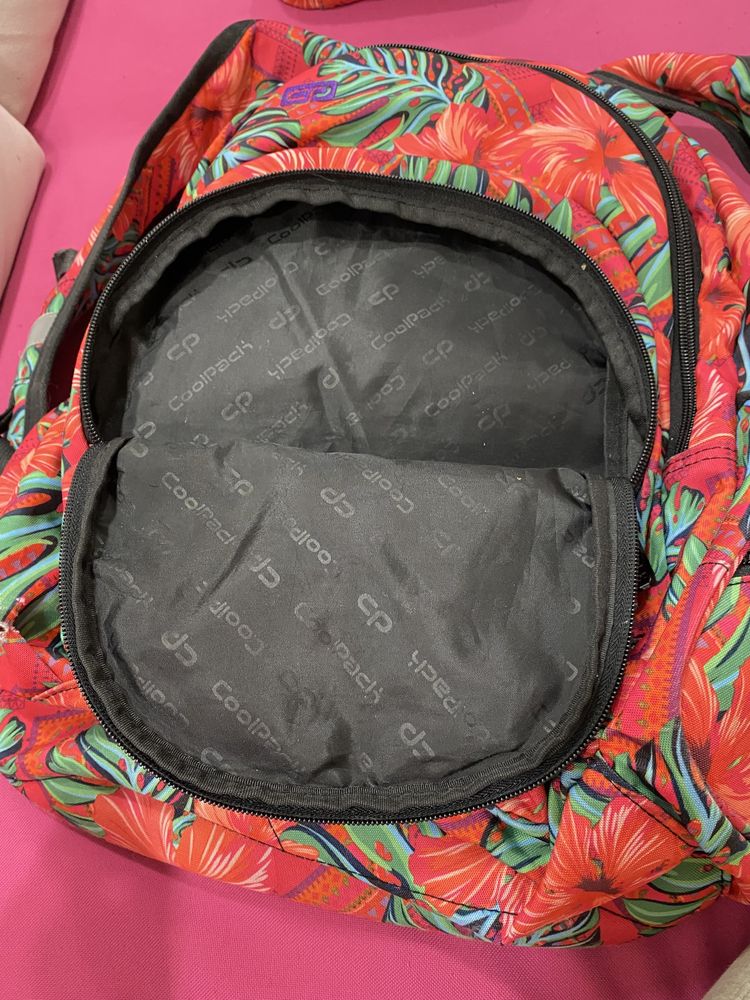 Plecak szkolny tornister Coolpack tropikalny usztywniany