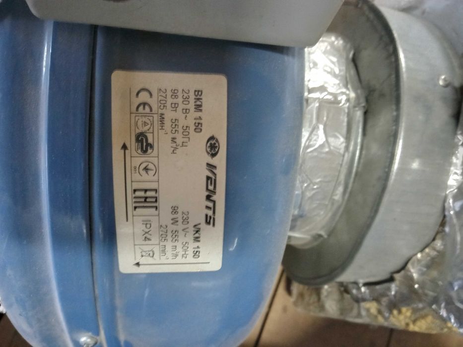 Вытяжка vents vkms 355, канальный вентилятор