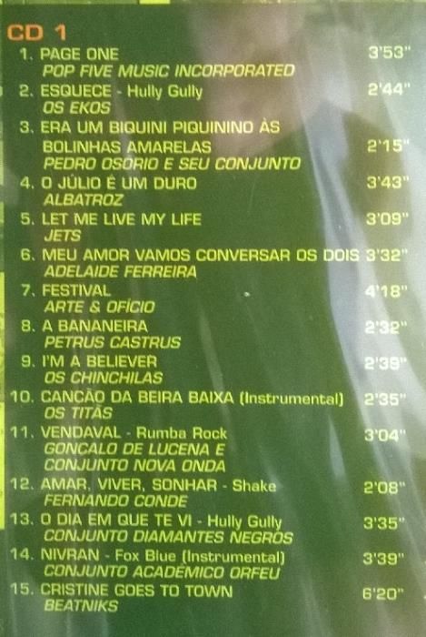 CD duplo Biografia do Pop/Rock - Vários