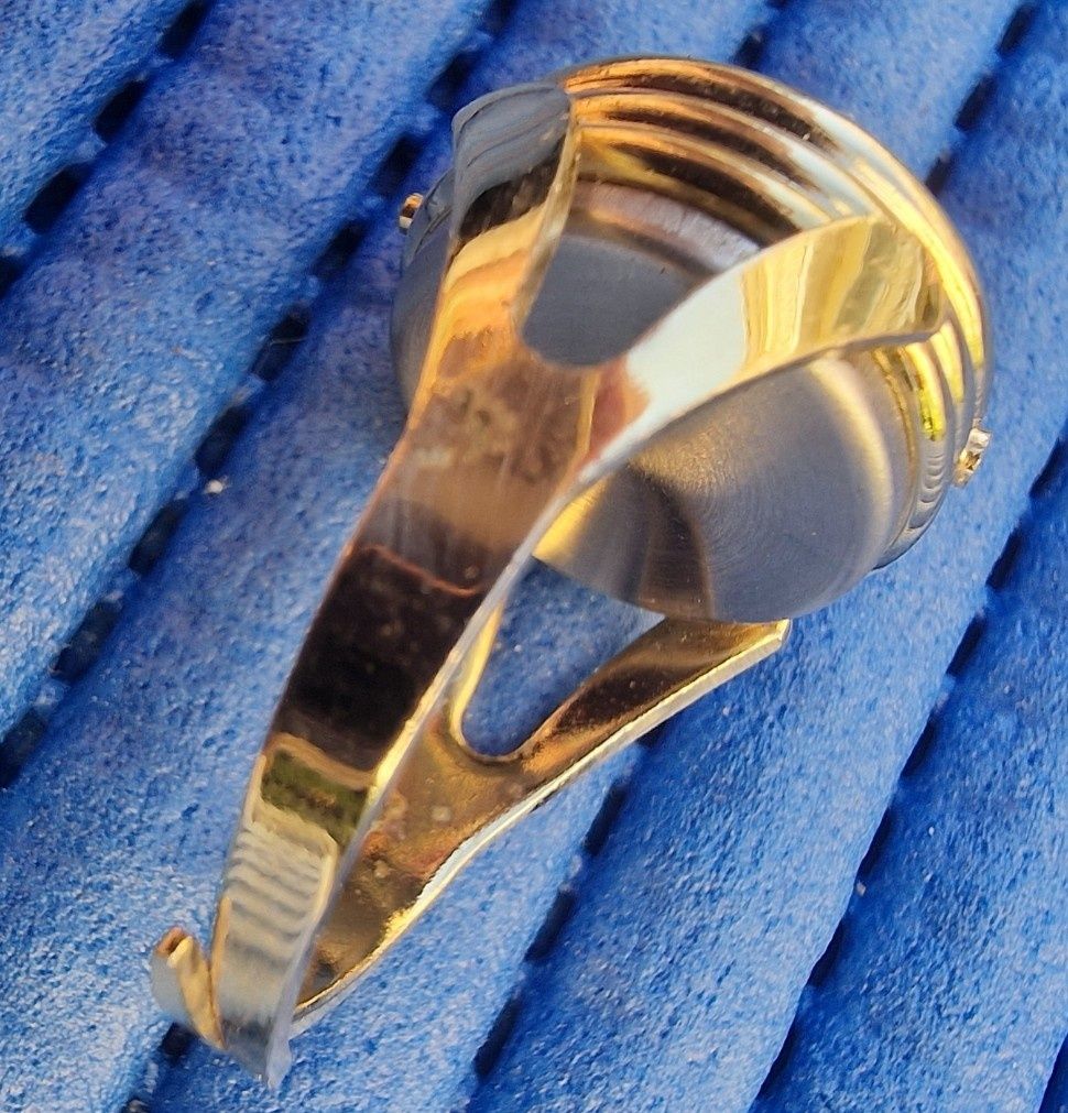 Relógio Anel de dedo Vintage Ajustável Quartz