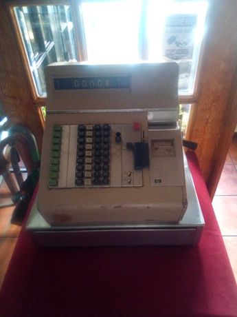 Máquina registradora antiga