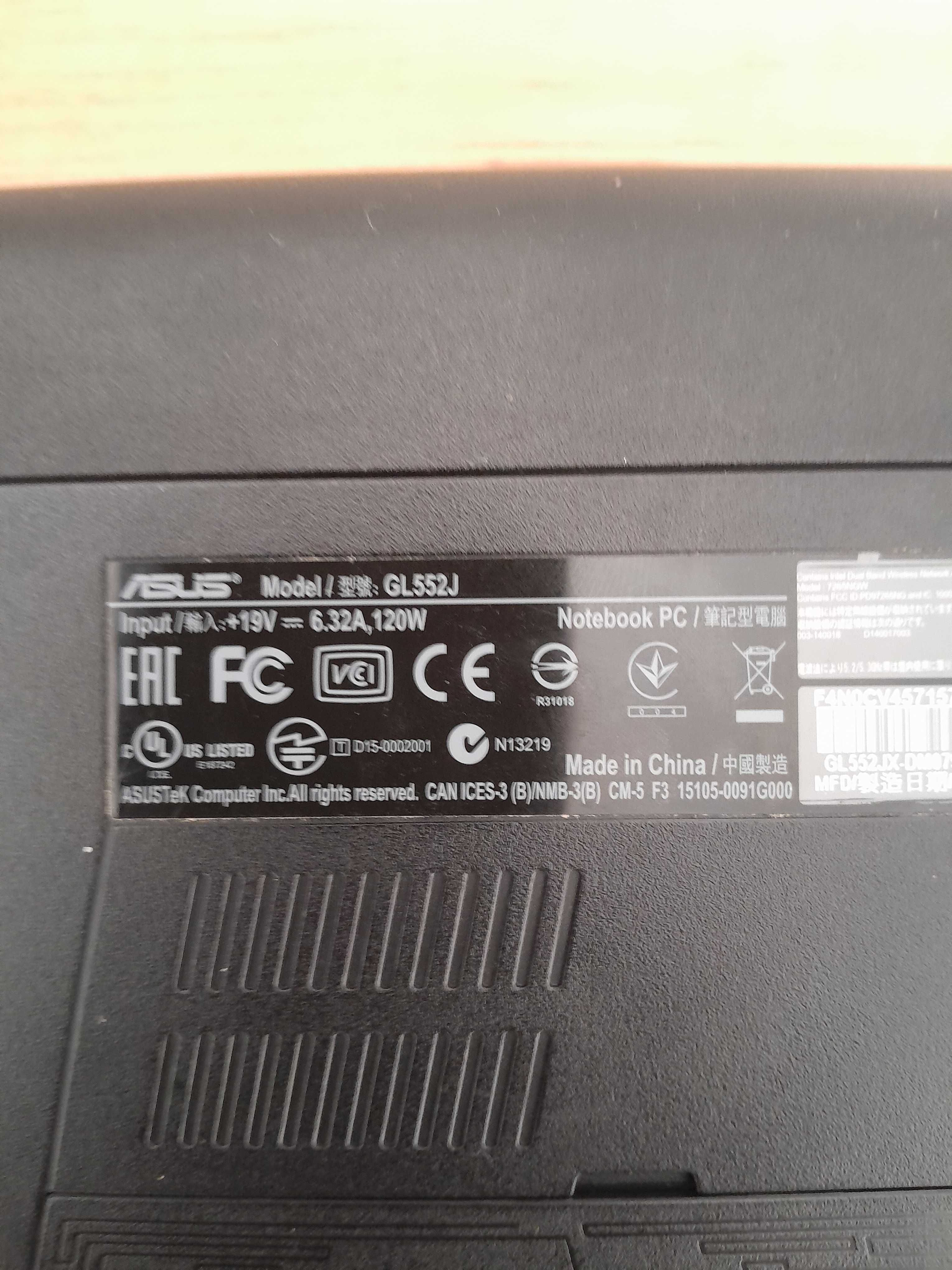 Computador Asus Gaming i7