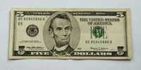 5 долларов США Ричмонд 1999 год