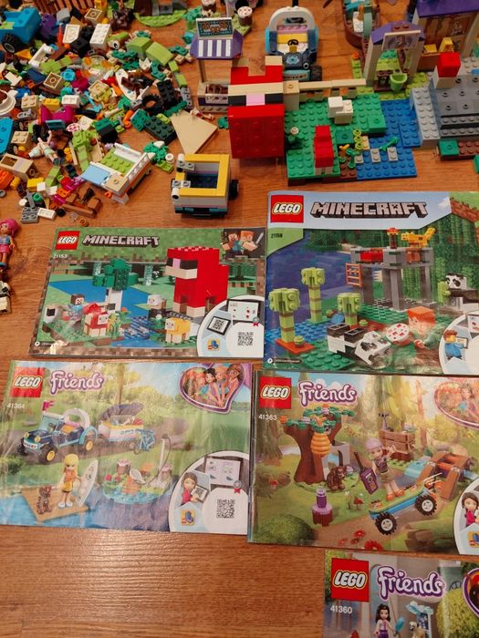 Klocki lego dużo zestawów