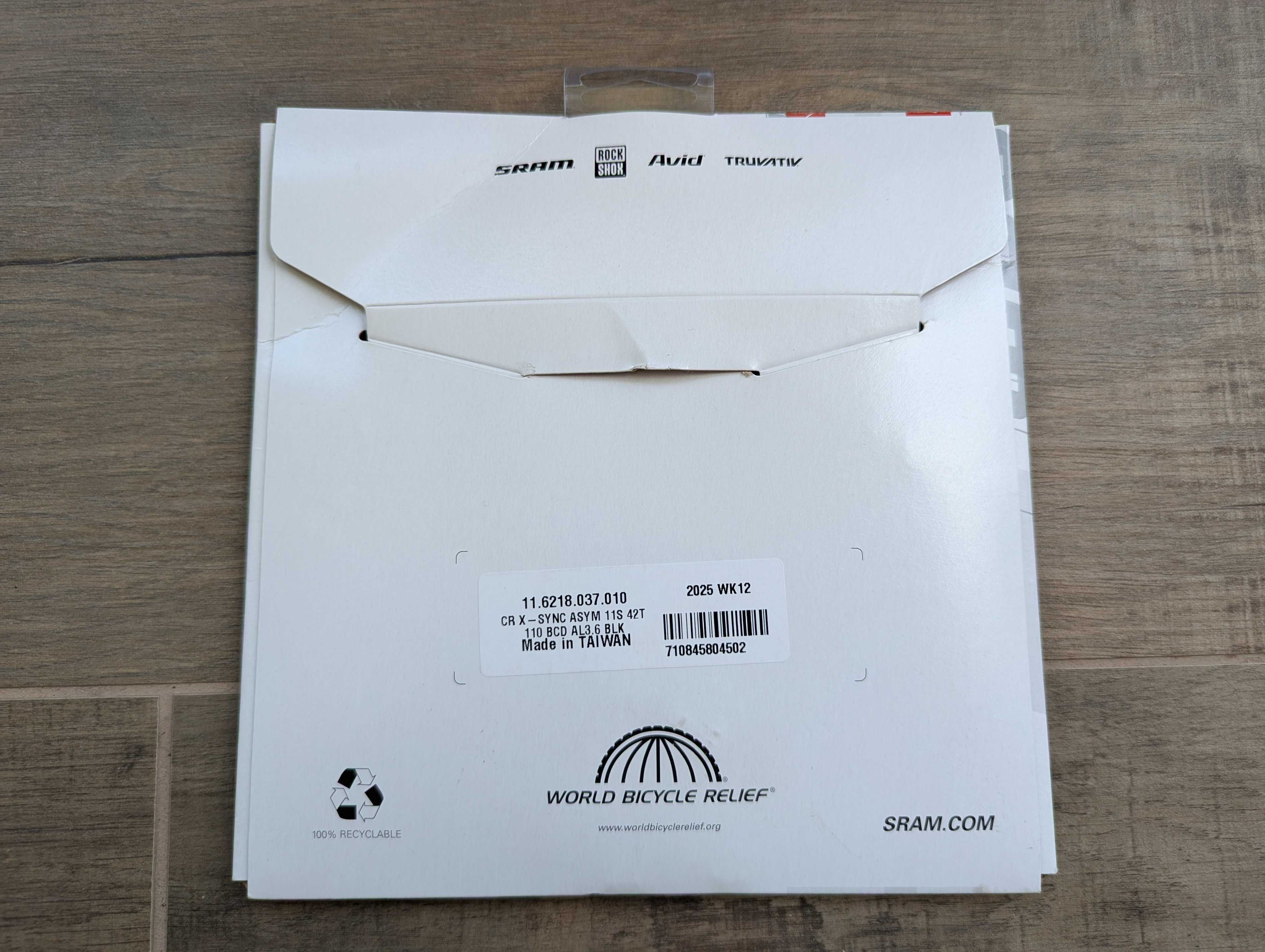 Zębatka rowerowa SRAM Apex 1 X-Sync 42T 11SPD 11.6218.037.010