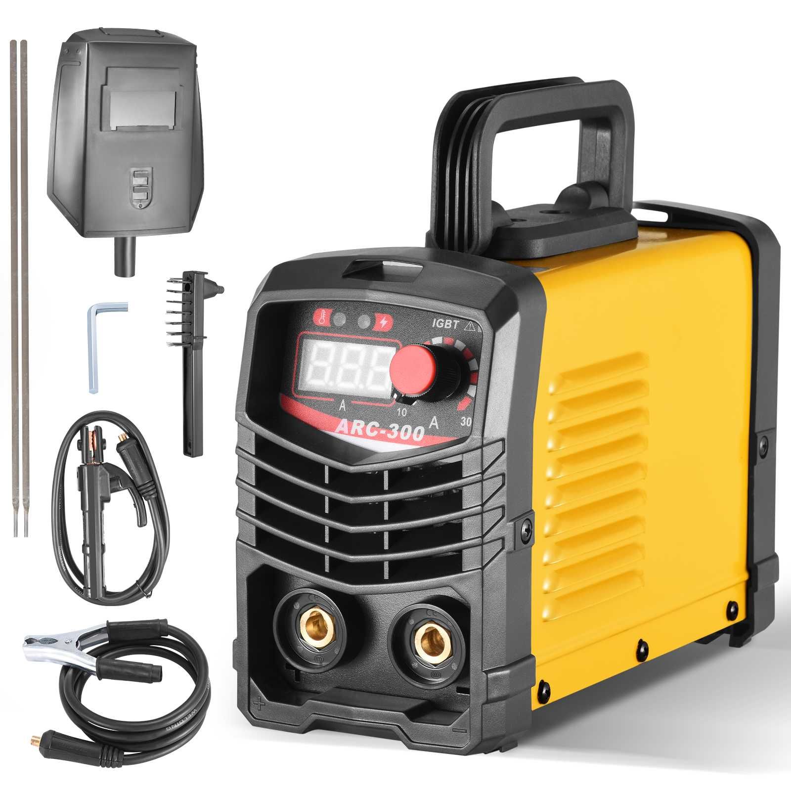 1125 - Máquina soldar ARC MMA -300A com cabos
