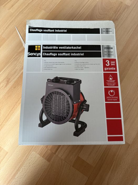 Farelka i wentylator 2000W