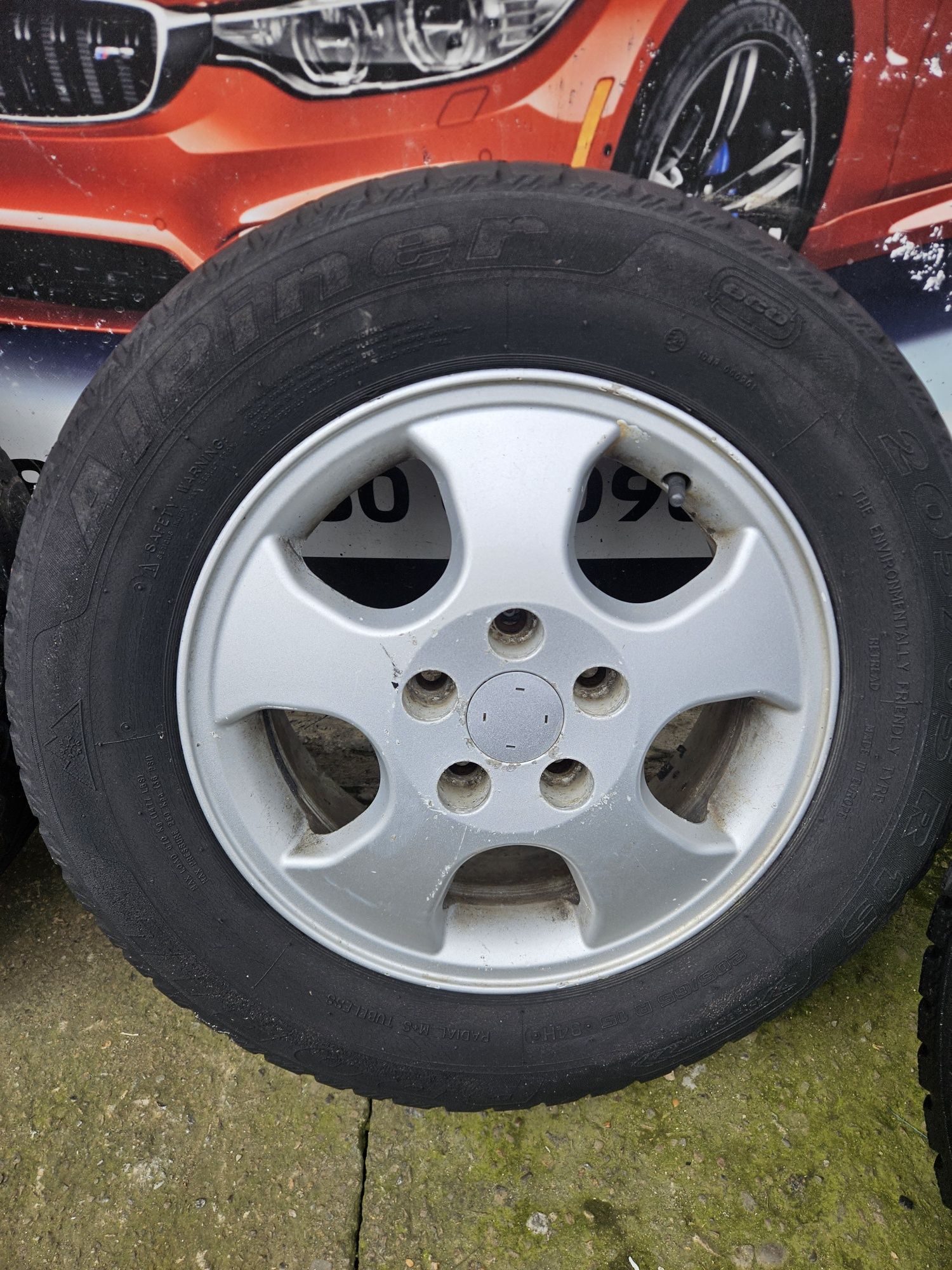 Диски Титани Опель R15 5x110 ET49 J6 Вектра Астра Зафіра Комбо Калібра