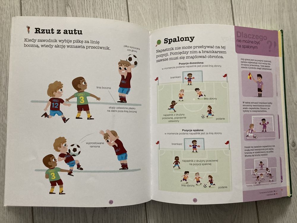 Pierwsza encyklopedia Piłka nożna książka dla dzieci