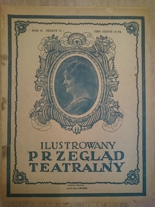 Ilustrowany Przegląd Teatralny 1920/21r 3szt