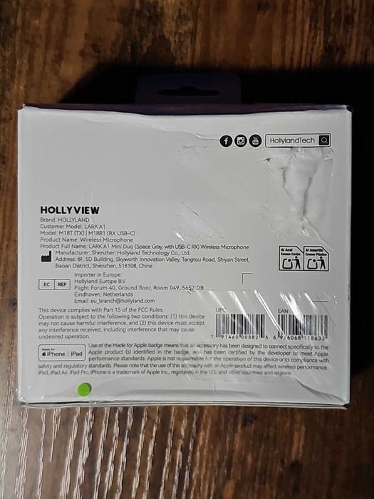 Hollyland Lark A1 Mini Duo USB-C