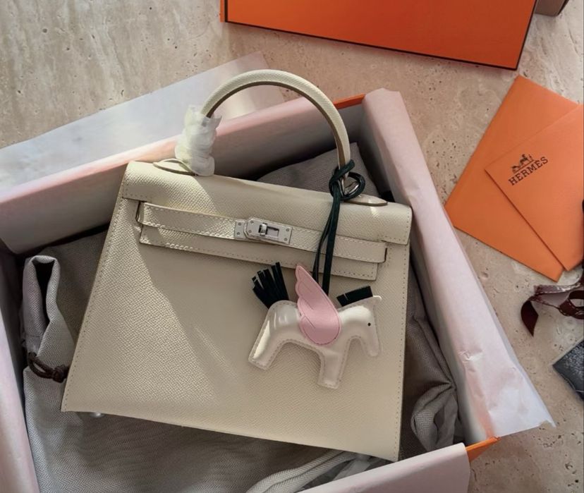 Сумка шкіряна жіноча Hermes Kelly 25 см