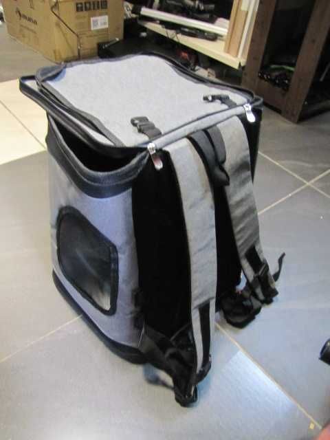 lionto Plecak dla psów składany do podróży 34 x 30 x 42 cm wodoodporny