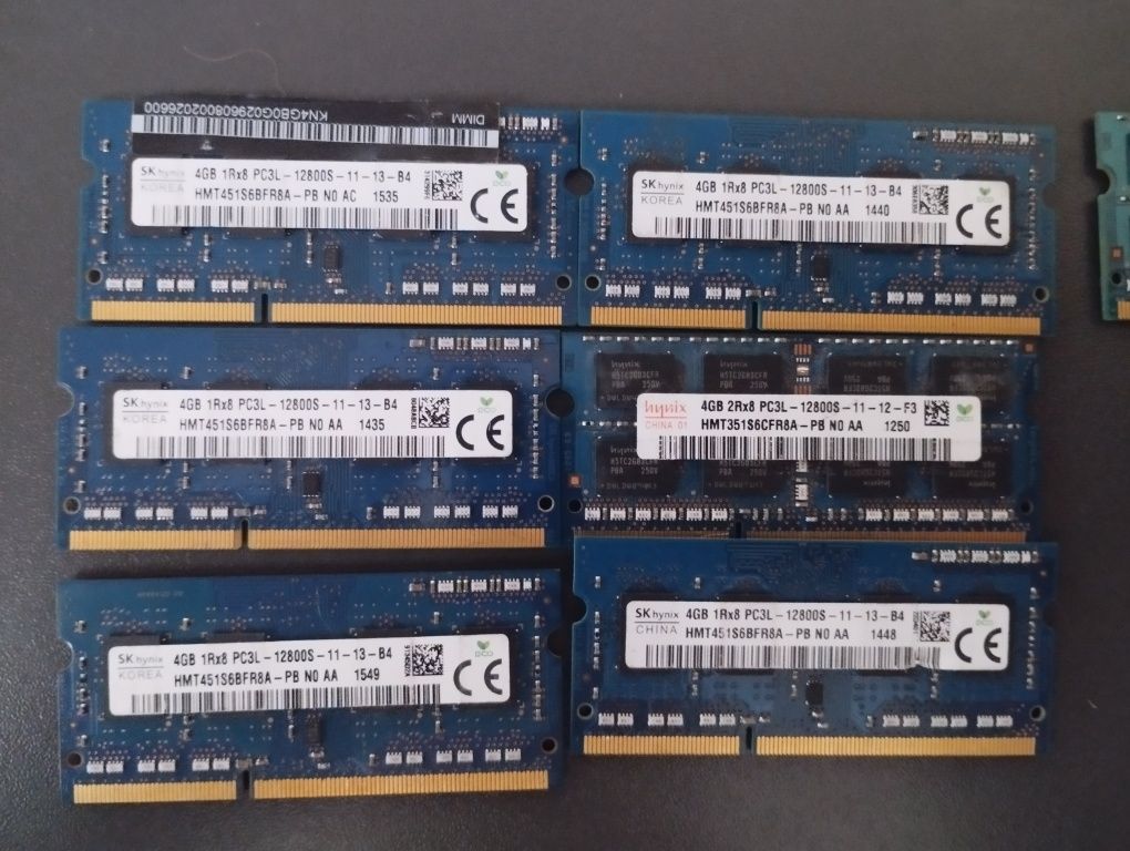 Оперативна память до ноутбука DDR3 4GB 8GB