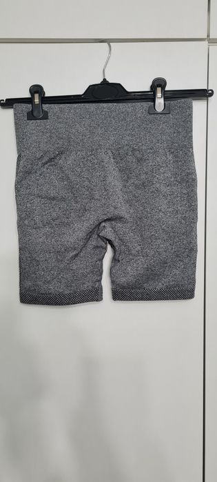 Legginsy push up krótkie szare L