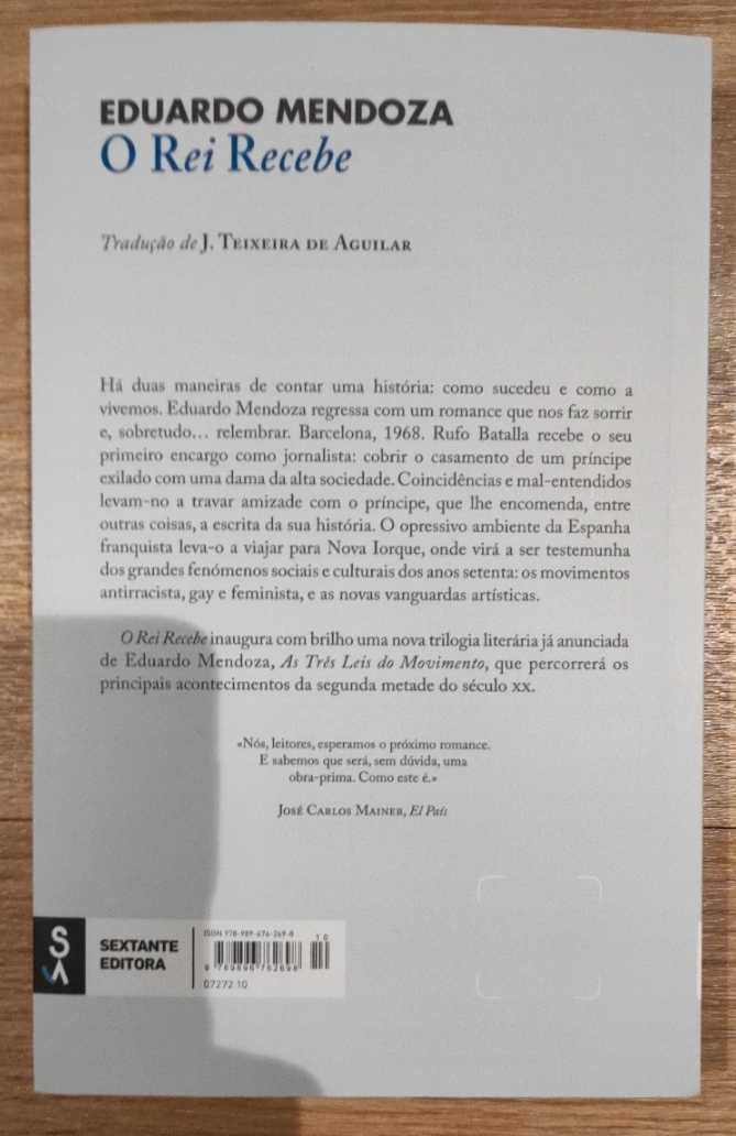 Eduardo Mendoza Rei Recebe ( Novo)