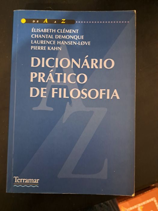 "Dicionário Prático de Filosofia"
7 euros