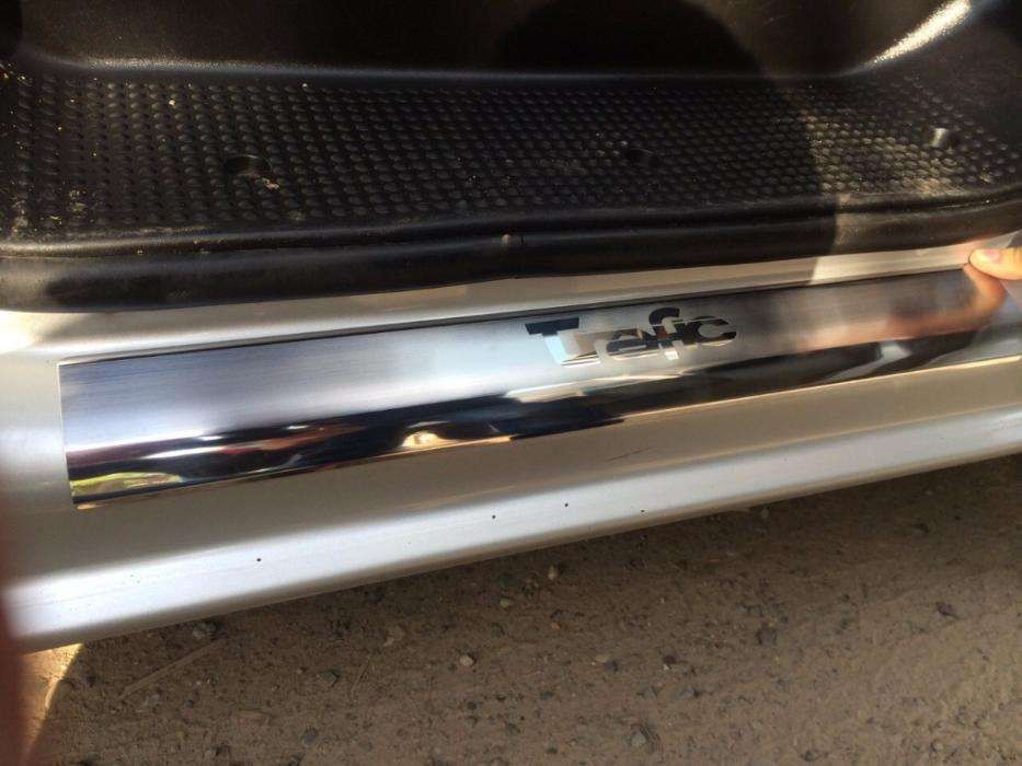 Накладки на пороги из нержавейки внутренние все авто
