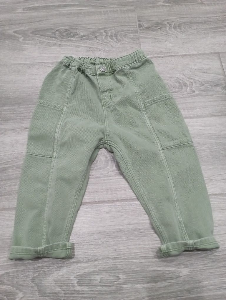 Spodnie jeansowe slouchy chłopak 98 h&m