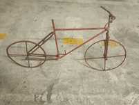 Bicicleta feita a mão em ferro