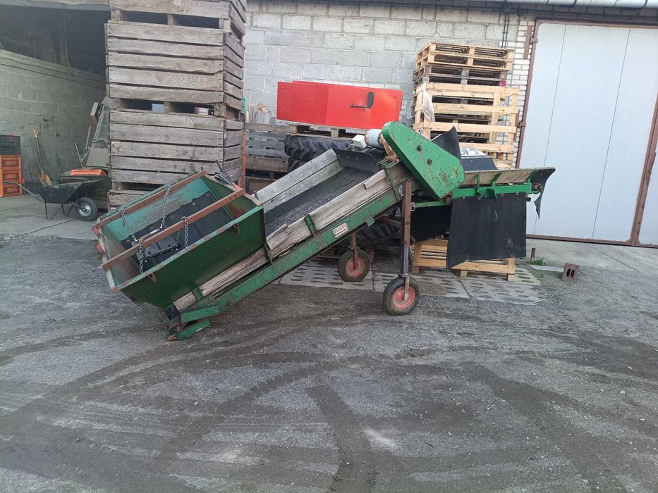 kosz zasypowy VISSER (podajnik,taśmociąg)