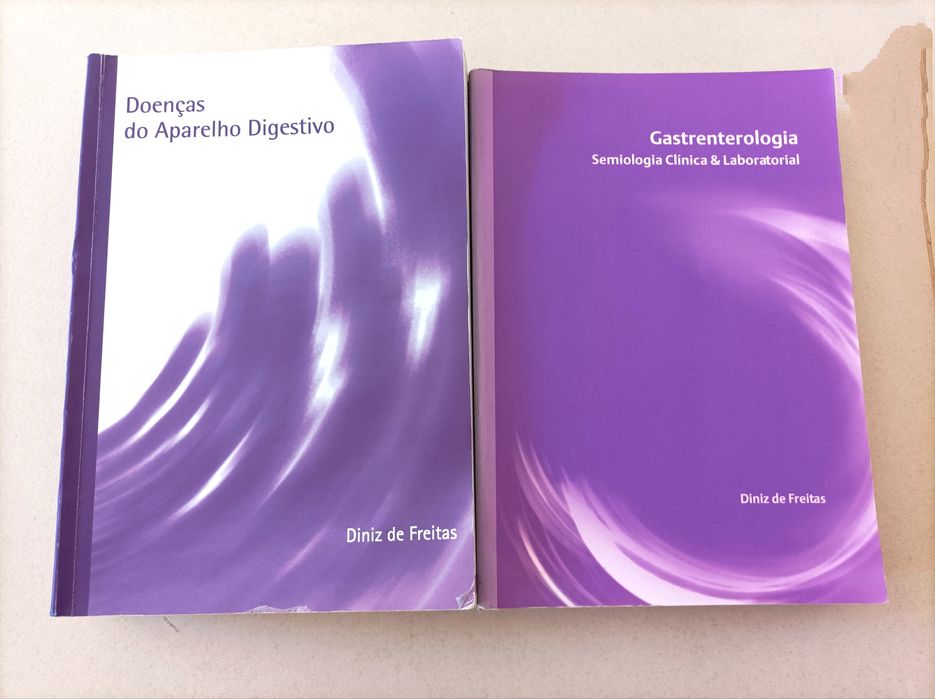 Lote de Livros sobre Medicina (Anatomia / Gastrenterologia)