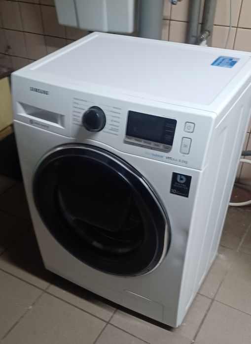 Pralka Samsung Addwash EcoBubble VRTplus 8kg SLIM