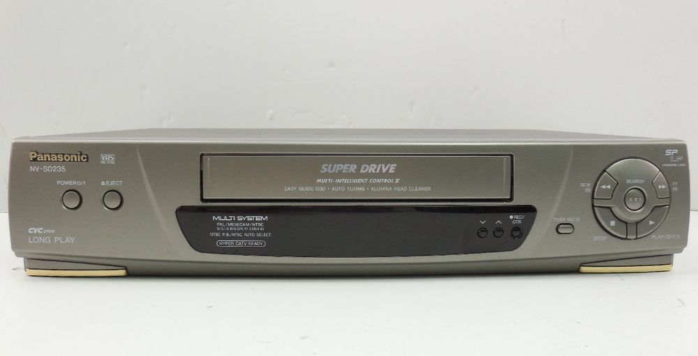 vhs програвач відеомагнітофон panasonic nv-sd235eu обмін