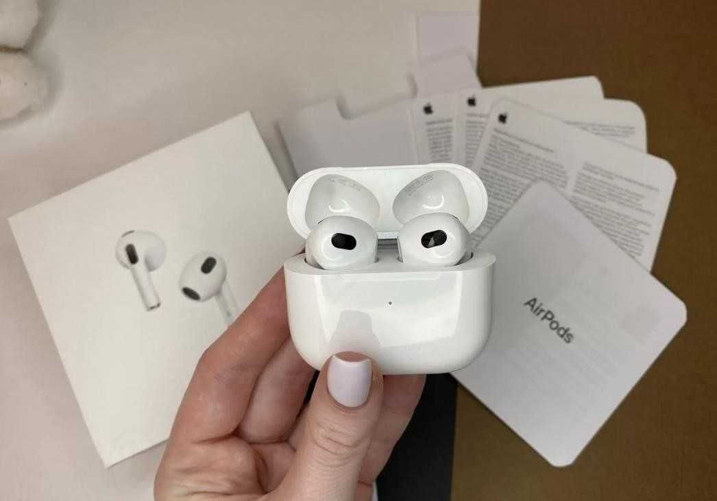 Бездротові AirPods 3 з Шумоподавлінням 1в1 з ори Premium якість