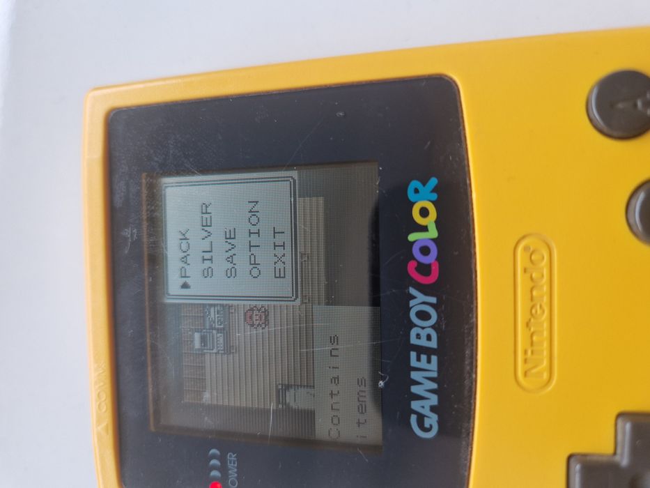 Pokemon Silver na Nintendo Gameboy