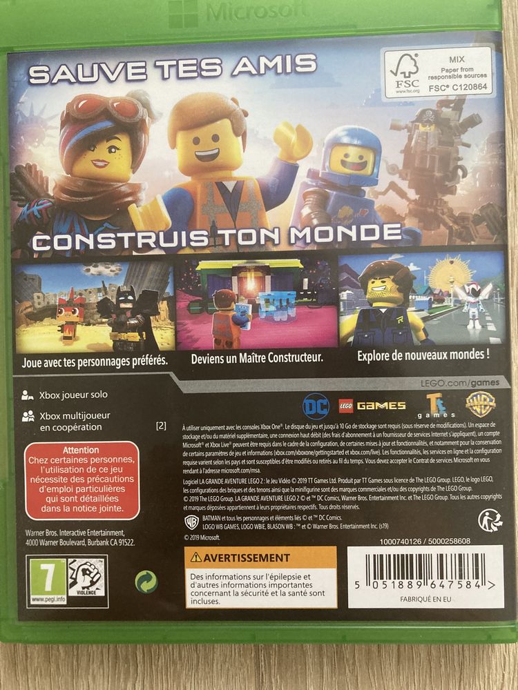 Gra Xbox Lego Przygoda 2