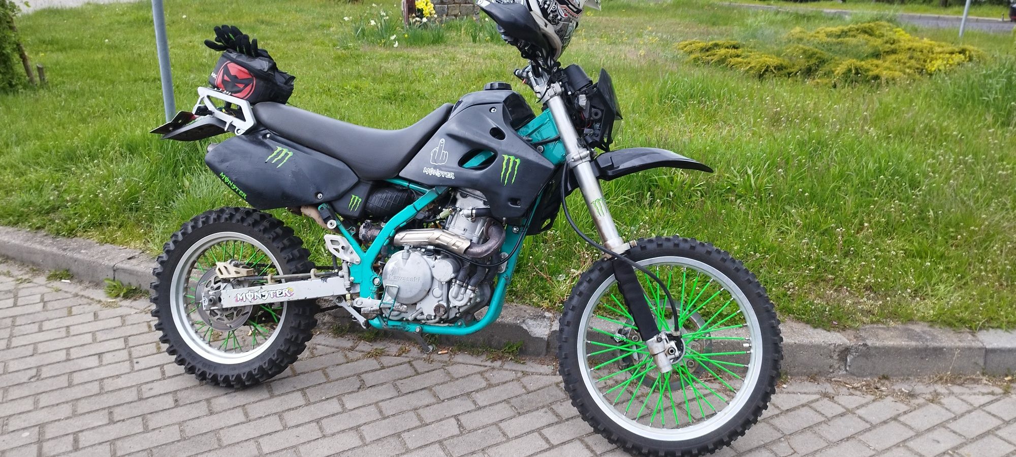 Sprzedam kawasaki klx 650c przebieg 36 tyś.