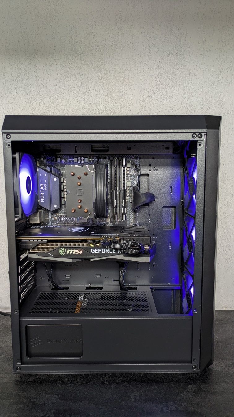 Komputer do gier R7 5700x, Rtx 3060Ti, 32Gb ram, 600W, Windows 11 ARGB