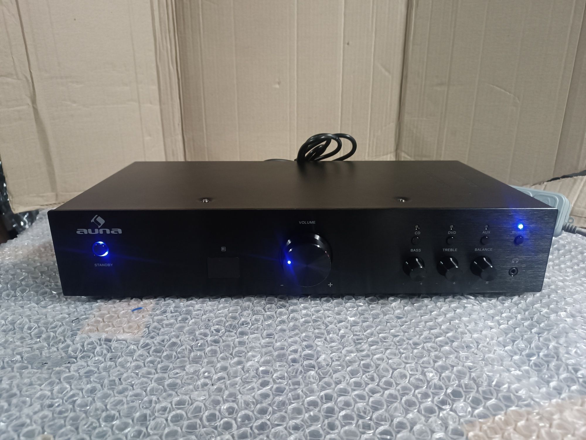 Підсилювач Auna AV2-CD508BT Hi-Fi, чорний