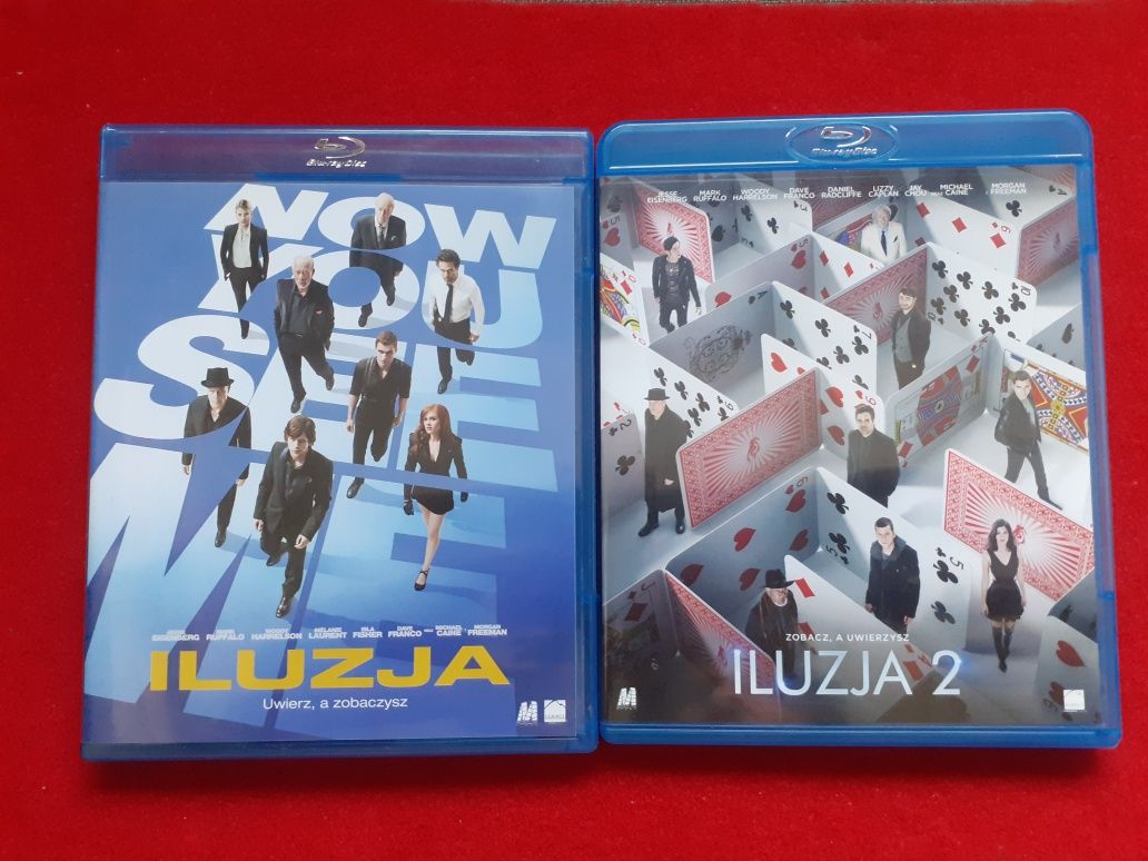 ILUZJA 1 i 2 zestaw filmów blu-ray PL