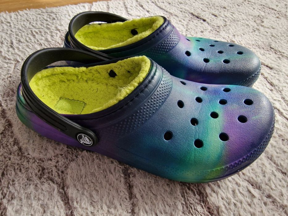 Ocieplane Crocsy na zimę rozmiar J4