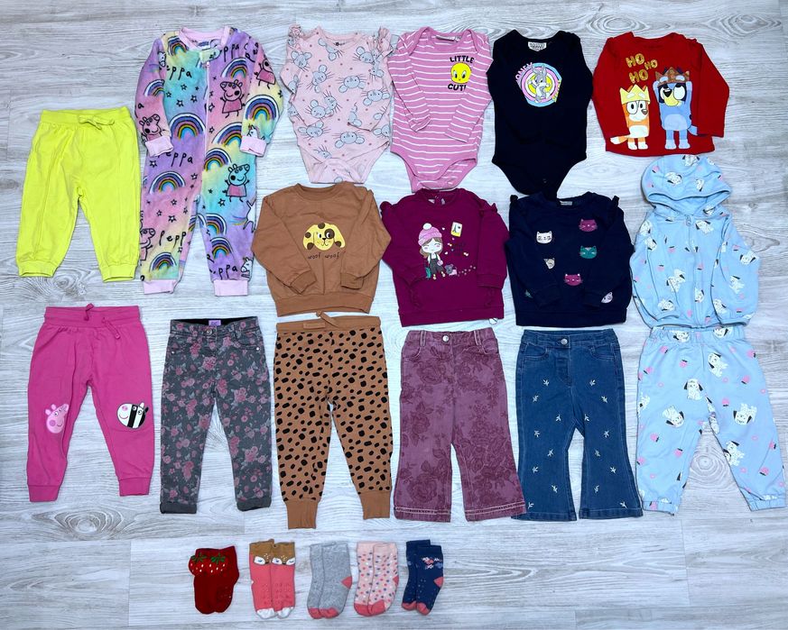 Пакет одягу для дівчинки 12-18-24 міс