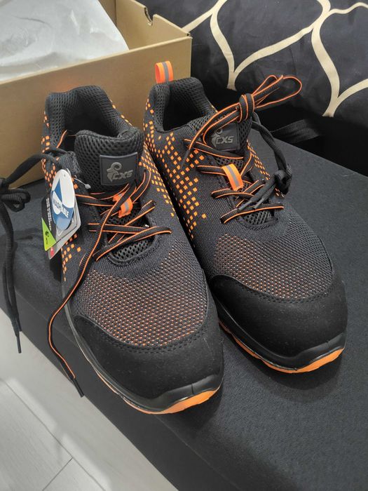 Buty męskie robocze z metalowym podnoskiem